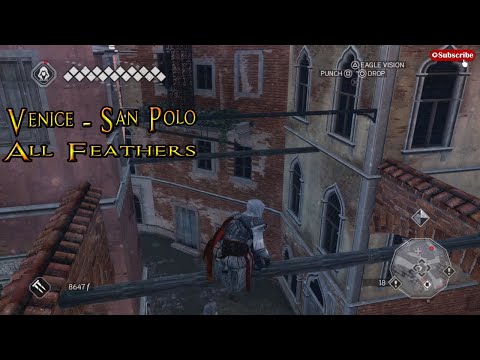 Assassin's Creed 2 - Venice - San Polo - All Feathers Location