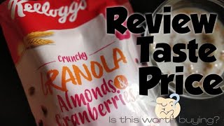 Kellogg's GRANOLA - Almonds and Cranberries variant, price , Review, experience