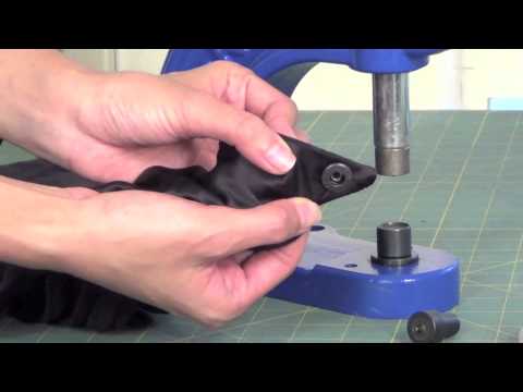 How to use a Dritz Plastic Snap Fastener Pliers Kit 
