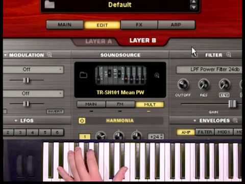Create an Electro Bass with Trilian