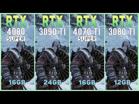 RTX 4080 SUPER vs RTX 3090 Ti vs RTX 4070 Ti SUPER vs RTX 3080 Ti - Tested in 12 Games