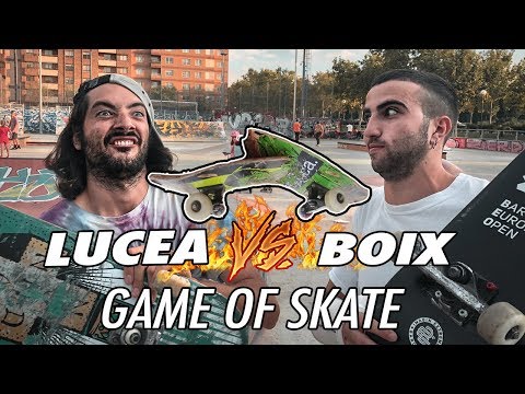 Game of SKATE DESIGUALADO contra Sergio Lucea *si pierdes te quedas sin tabla*