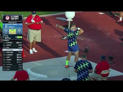 Payton Otterdahl Olympic Trials Shot Put