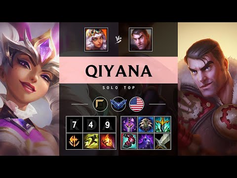 Qiyana Top vs Jayce - NA Diamond Patch 25.13