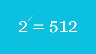 An Impossible Exponential Equation | Only Geniuses Can Solve This