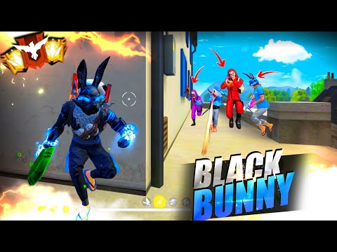 FREEFIRE 🔥Solo vs Squad With Black Bunny 🤯 21 Kills OP - Garena free fire | PK GAMERS #freefire