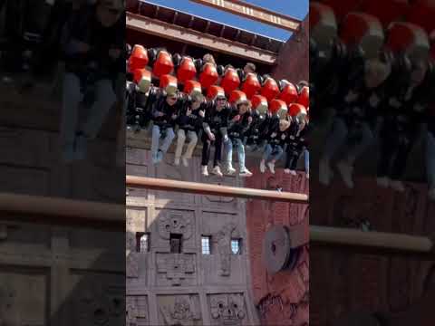 Tarocan no parque de diversões alemão "Fantasialand" é seriamente perigoso. #germany #fantasialand #duesseldorf #Dusseldorf