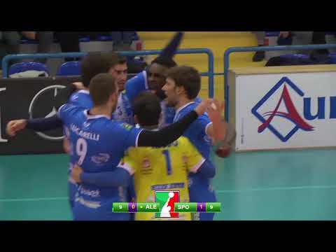 Aurispa Alessano 1-3 Monini Spoleto - Azioni salienti