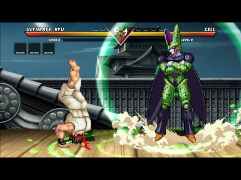 RYU TEAM VS CELL - VERY INCREDIBLY EXCITING FIGHT !