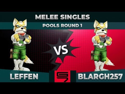 Leffen vs blargh257 - Melee Singles: Pools R1 Winners Semifinals - Genesis 7 | Fox vs Fox