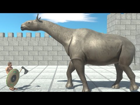 NEW UPDATE Paraceratherium vs ALL UNITS in Castle Animal Revolt Battle Simulator