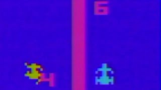 Street Racer Atari 2600 Gameplay Number Cruncher Mode