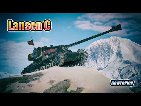 Lansen C - 8 Frags 6.4K Damage - Good premium! - World Of Tanks