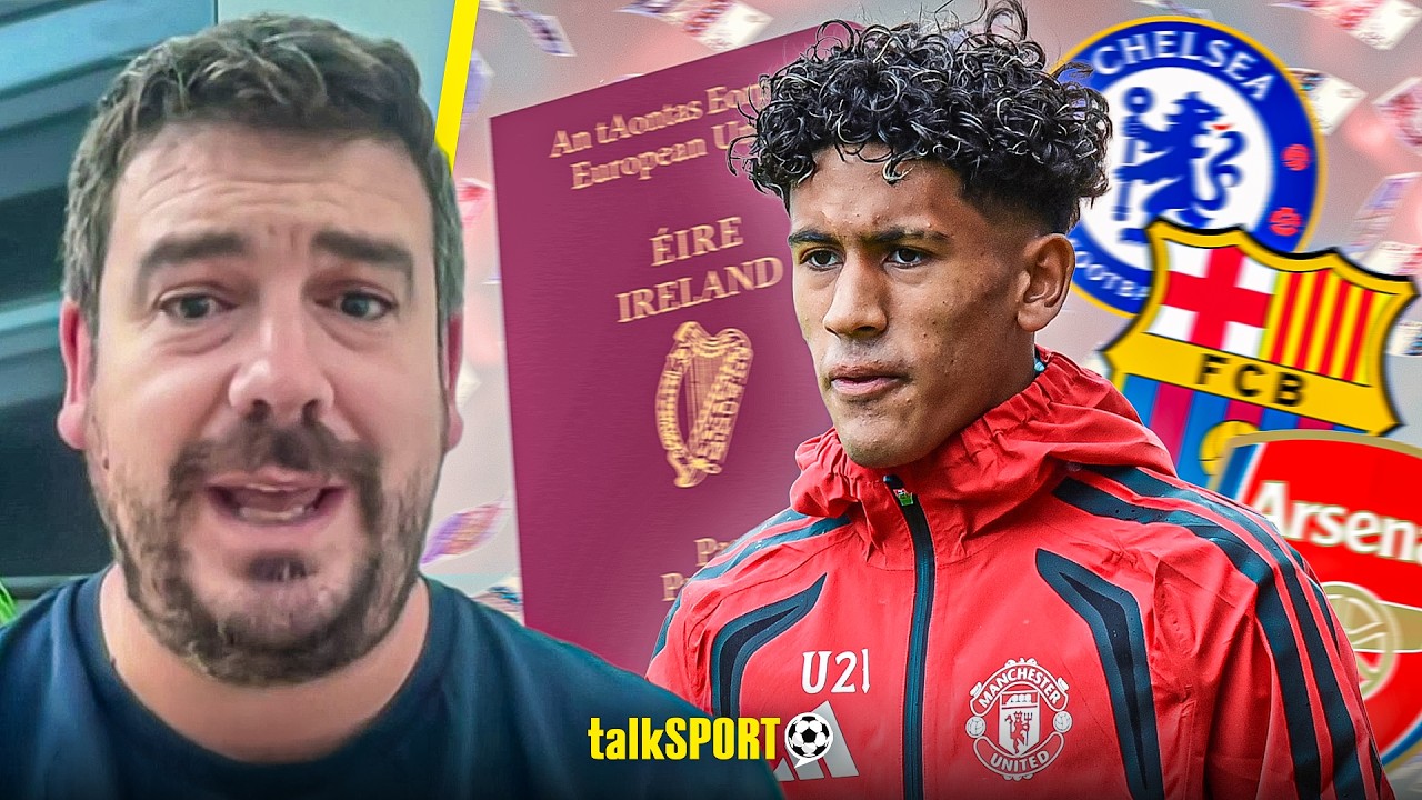 "TELLS YOU WHERE UNITED ARE AT!" Alex Crook REVEALS LATEST on JJ Gabriel's Man United EXIT WISH!