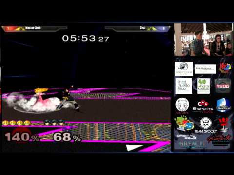 Super Smash Bros Melee Master Gheb vs Zyoz  - Puerto Rico First Attack Tournament