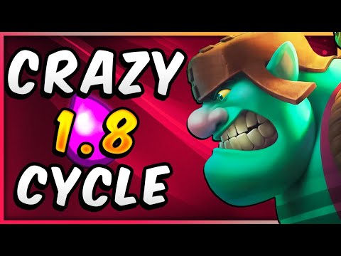 1.8 ELIXIR! CHEAPEST GOBLIN GIANT DECK in CLASH ROYALE HISTORY!