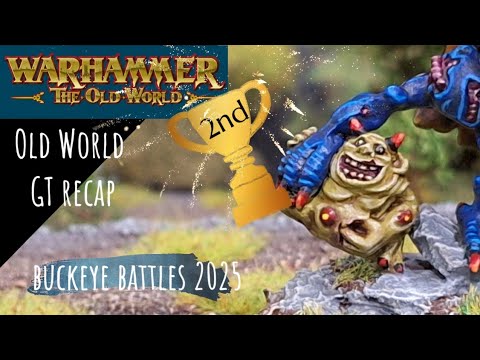 Warhammer The Old World Grand Tournament Recap! | Buckeye Battles 2025