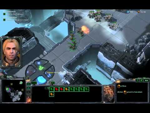 Starcraft 2: Heart of the Swarm BRUTAL Walkthrough - Mission 1 - Lab Rat