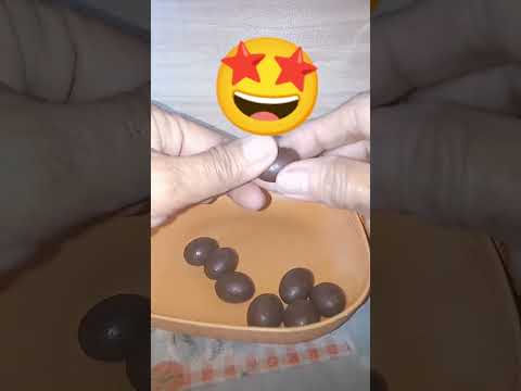 Dark almond nuts chocolate #chocolateasmr