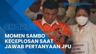 Momen Fedy Sambo Keceplosan saat Jawab Pertanyaan JPU: Saya Tembak Yosua di Punggung Pakai Senjata