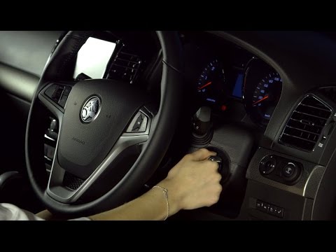 How do I start and stop my Captiva using the Sensor Key System? | Holden Australia