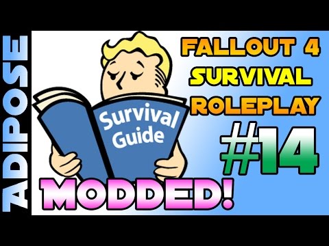 Fallout 4 Survival Roleplay - Modded!! #14 Rats!