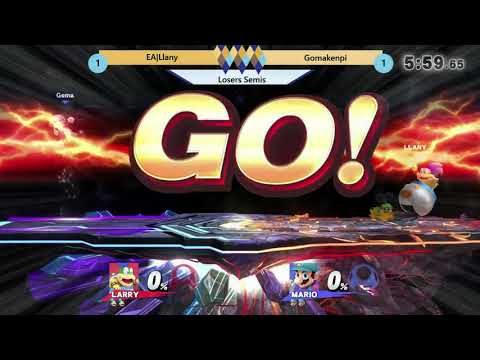 VTT #29: Llany (Bowser Jr.) vs Gomakenpi (Mario)