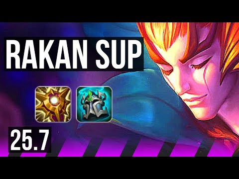 RAKAN & Varus vs LUX & Caitlyn (SUP) | 1/3/22 | EUW Grandmaster | 25.7