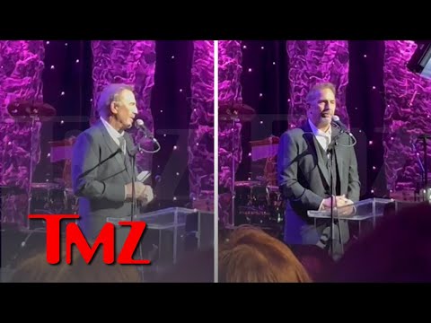 Kevin Costner Recalls Working With Whitney Houston In Emotional Speech | TMZ