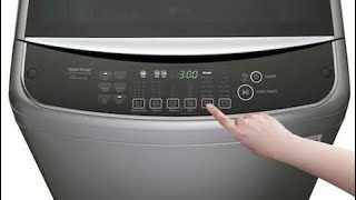 LG Top Load washing machines: child lock activation