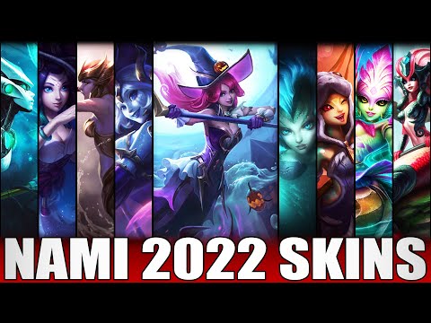 ALL NAMI SKINS 2022 | Including Bewitching Nami