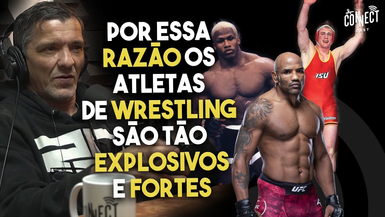 Esse é o segredo da força explosiva dos wrestlers americanos no MMA - Paulo Caruso no Connect Cast