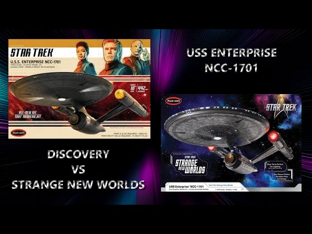 Vídeo relacionado con Polar Lights Star Trek Strange New Worlds U.S.S. Enterprise - Kit de modelo a escala 1:1000
