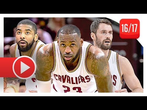LeBron James, Kyrie Irving & Kevin Love Full Highlights vs Nets (2017.01.27) - TOO GOOD!