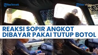 Viral Momen Pilu, Seorang Kakek Bayar Angkot Pakai Tutup Botol, Begini Reaksi sang Sopir