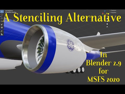 Stenciling in Blender? Here's an Alternative!