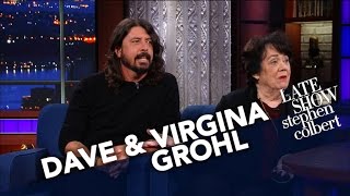 Video thumbnail of "Dave Grohl's Mom Virginia Talks About Raising A Rockstar Child"