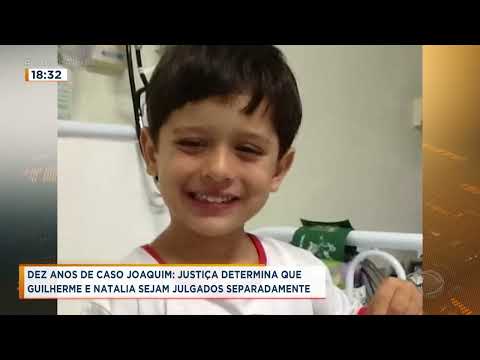 10 anos do Caso Joaquim: Justiça determina julgamentos separados para Guilherme e Natália