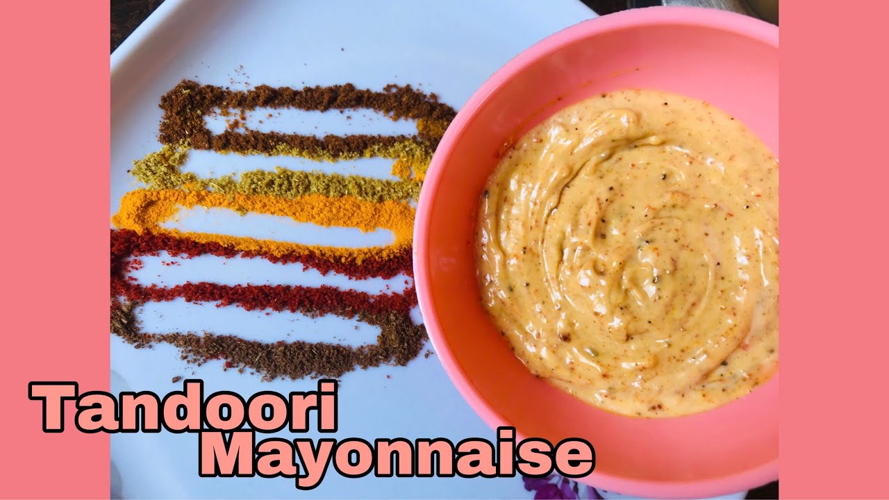 Tandoori mayonnaise recipe | easy and simple homemade tandoori mayonnaise recipe in hindi