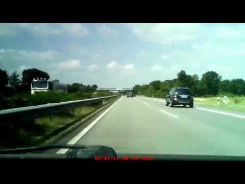 Autobahn 28 Oldenburg Richtung Leer (von Filsum nach Leer-Ost)