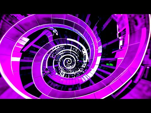 Espiral Mágica Hipnose - Espiral Mágica Rosa com Preto - Ilusão Ótica - Olhe No Centro da Espiral