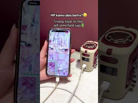 Gambar Azko Kipas Angin Klip Rechargeable 8000 mAh - Hijau