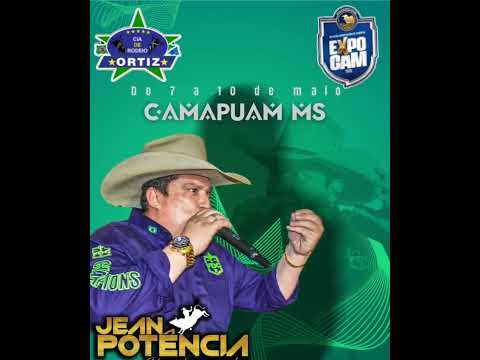 Expocam de 7 a 10 de maio em Camapuã MS  Rodeio em todos profissional narração Jean potência