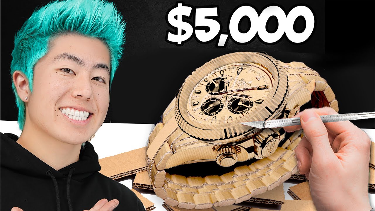 Best Cardboard Art Wins $5,000 Challenge! | ZHC Crafts