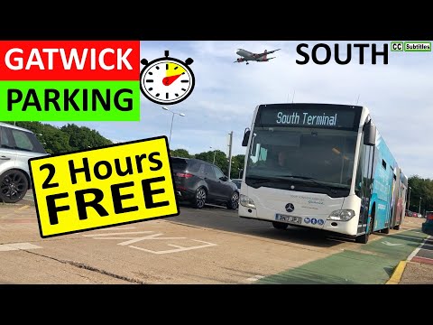 Gatwick Airport Parking South Terminal 2 HOURS FREE avoid Gatwick Airport Drop off Charge Video