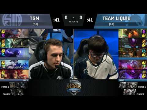 TSM vs TL, Game 1   NA LCS 2017 Spring   Team SoloMid vs Liquid G1   YouTube