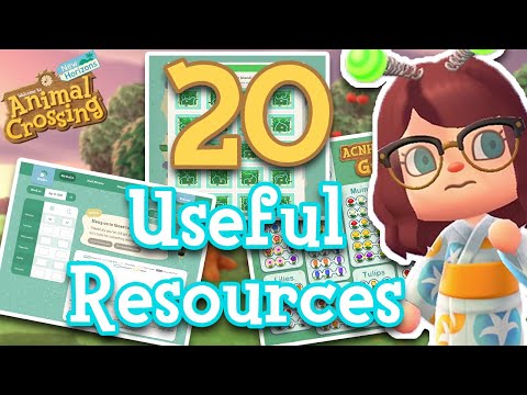 20 Useful Resources for Playing Animal Crossing: New Horizons