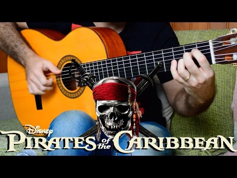 Pirates of the Caribbean (He's a Pirate) - Fingerstyle Guitar (Marcos Kaiser) #91