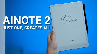 AINOTE 2 E-Ink Tablet Review: AI-Powered Writing Tablet
