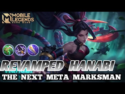 Hanabi New Revamped Marksman Next Meta Marksman Goldline - Mobile Legends Bang-bang